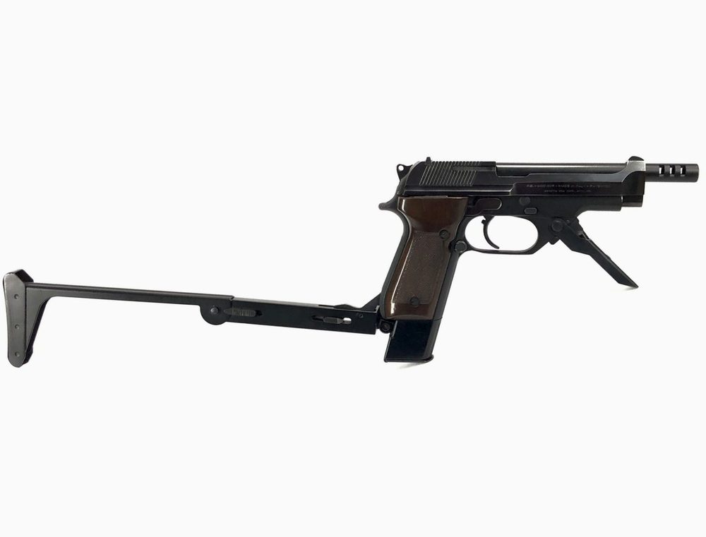 Ultra Rare Beretta 93R 9x19mm NATO Fully Transferable Machine Pistol