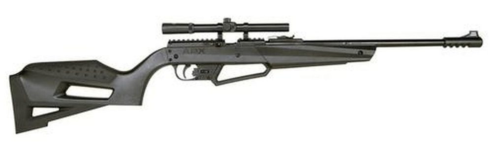 Umarex NXG APX Combo .177, 20" Barrel, 800 FPS, Black Synthetic Stock