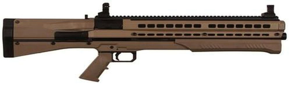 UTAS UTS-15 Desert Tan Dual Tube 12 Ga Pump, 18.5", 14rd