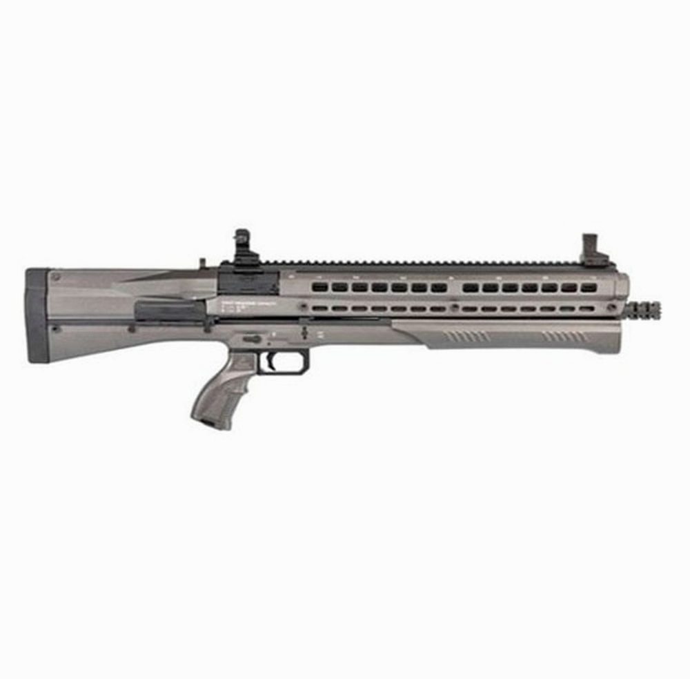 UTAS UTS-15 Dual Tube 12 Ga Pump 18.5" Barrel Cerakote Grey Tungsten 14rd