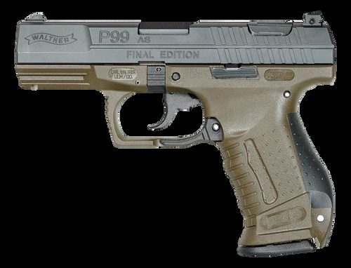 Walther P99 AS 9mm 10rd Olive Drab Green