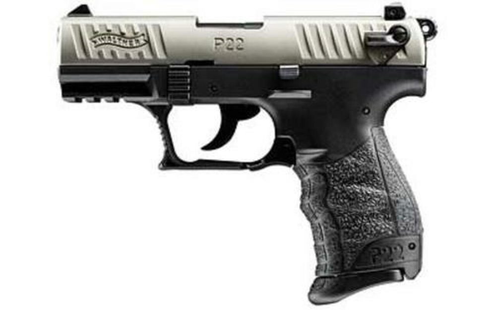 Walther P22 .22 L.R. CA Nickel 10 Round