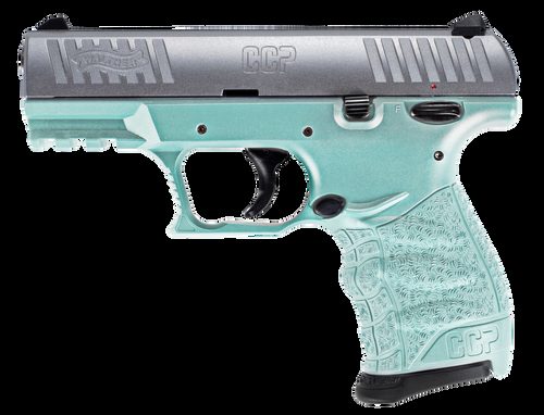 Walther CCP M2 9mm, 3.54" Barrel, Angel Blue Finish