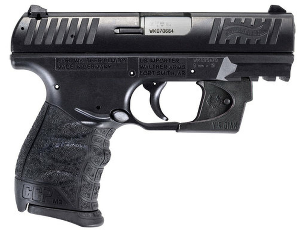 Walther CCP M2 9mm w/ Viridian Red Laser