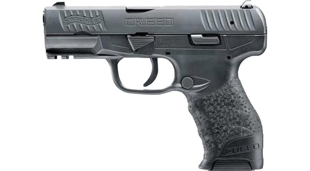 Walther Creed 9mm 4" Black 10 Round, 2 Mags