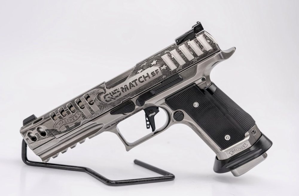 Walther Meister Series PPQ Q5 Match SF 9mm, Patriot Edition, Certified Used