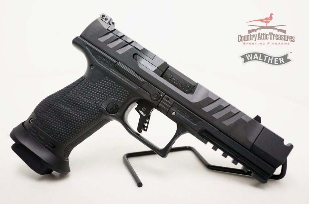 WALTHER PDP PRO-X PMM FULL SIZE PDP PRO-X PMM FULL SIZE  SEMI AUTO 9MM LUGER (9X19 PARA)   HANDGUNS  BLACK