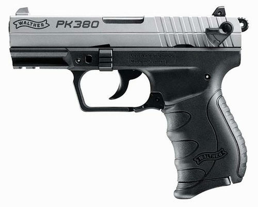 Walther PK380 .380 ACP Nickel 3.66" Barrel
