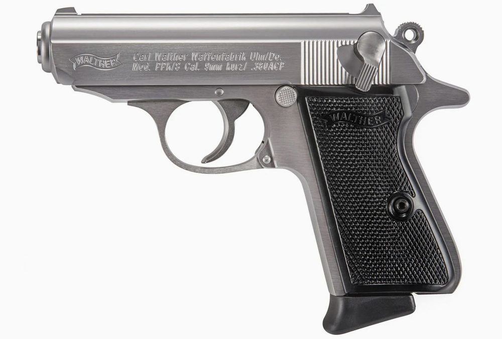 Walther PPK/S 380 ACP, Stainless, 2x7rd Mags