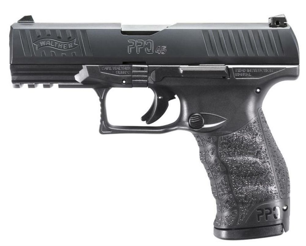 Walther PPQ M2 45 ACP 4" Barrel Black 12 Rd Mags