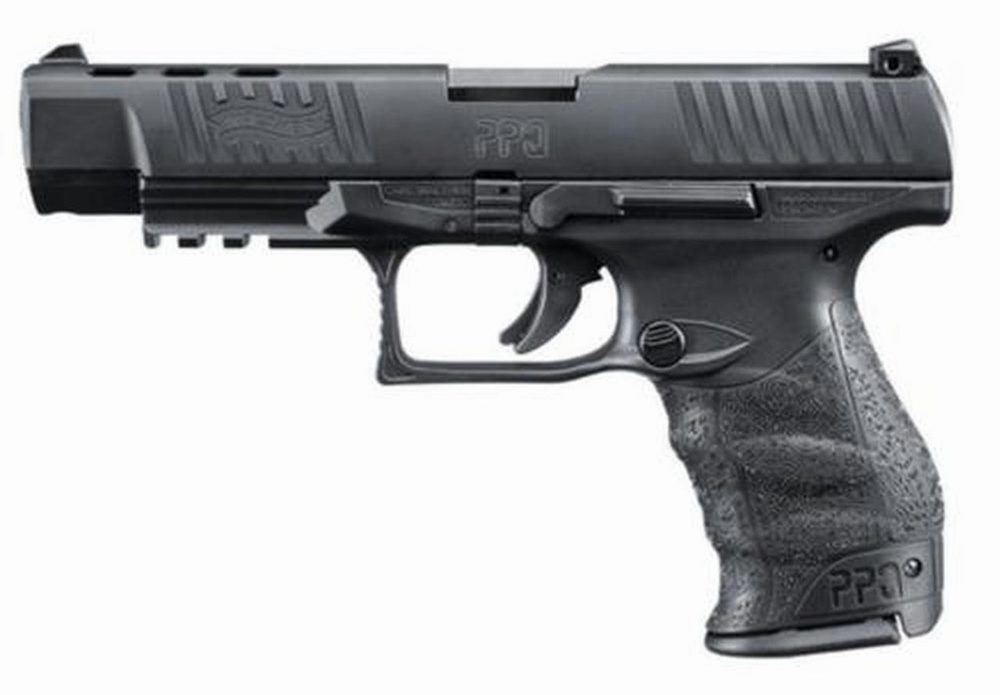 Walther PPQ M2 9mm Black 5" 10 Round, 2 Mags
