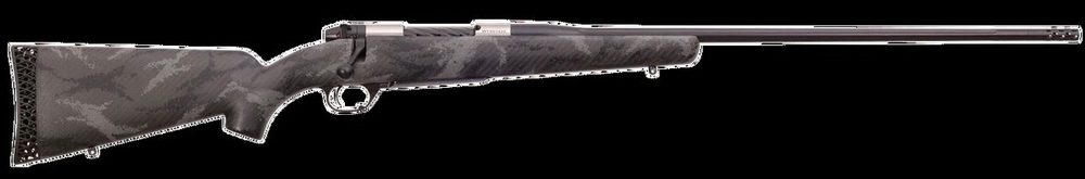 Weatherby Mark V Back Country Titanium, 6.5-300 Weatherby, 28" Barrel, Steel Barrel, Black Grey And Titanium, Carbon Fiber Stock, 3rd