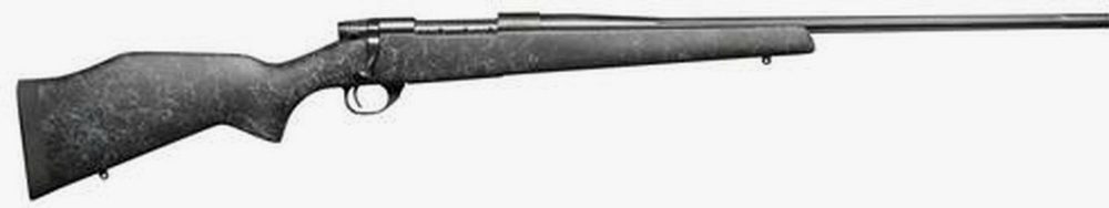 Weatherby Vanguard Wilderness Bolt 6.5-300 Weatherby Magnum 26" Barrel, Synthetic Black, Gray Web Stock Blued, 3rd
