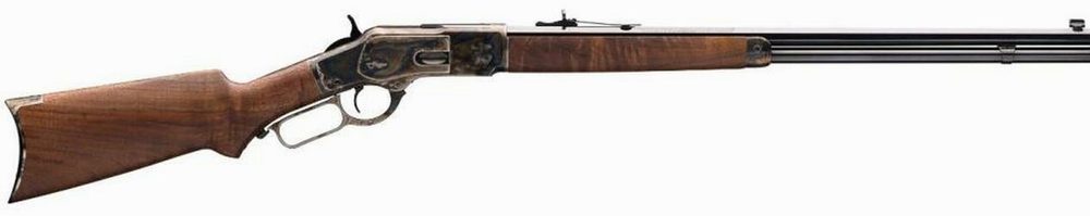 Winchester 1873 Sporter 45 LC 24" Barrel Color Case Hardened Finish