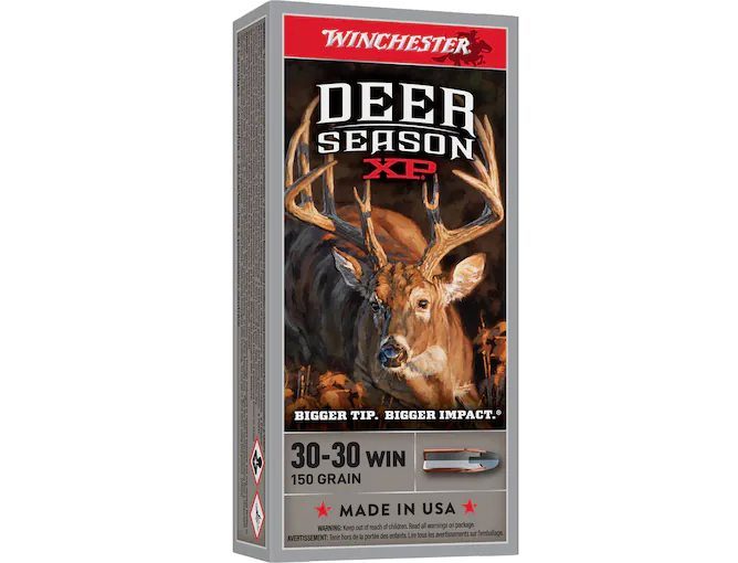 Winchester Deer Season XP 30-30 Winchester Ammo 150 Grain Winchester Extreme Point Polymer Tip 200rounds15