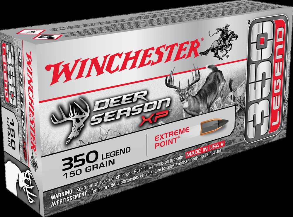 Winchester Deer Season XP, 350 Legend, 150gr, Extreme Point Poly Tip, 20 Round Box