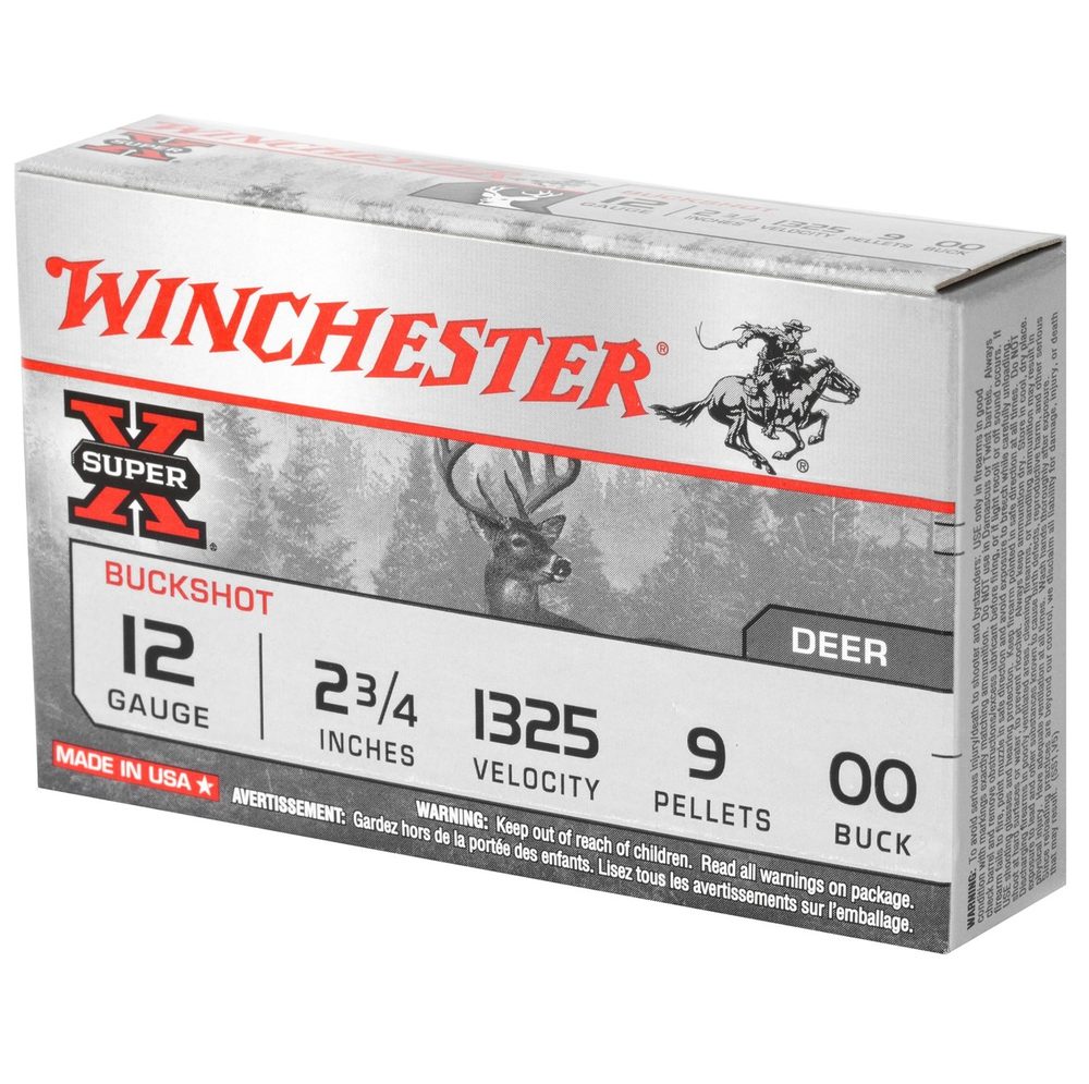RTG Parts Winchester Military Grade 12ga 00 Buckshot, 2.75 Inch 00