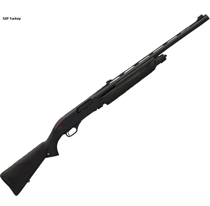 Winchester SXP Turkey Matte Black 12 Gauge 3-1/2in Pump Action Shotgun – 24in