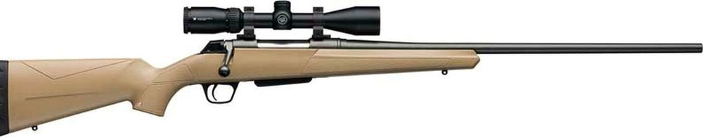 Winchester XPR Composite Rifle Package 270 Win 24" Barrel, FDE Stock, W/3-9x40 Vortex Scope Mounted