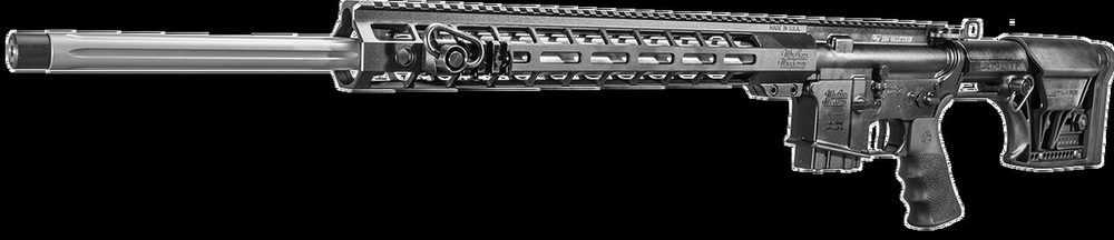 Windham Weaponry R22 AR-15 224 Valkyrie 22" Barrel SS, Black Fixed Luth-AR Adjustable Checkpiece Stock Black Hardcoat Anodized Receiver, 5rd Mag