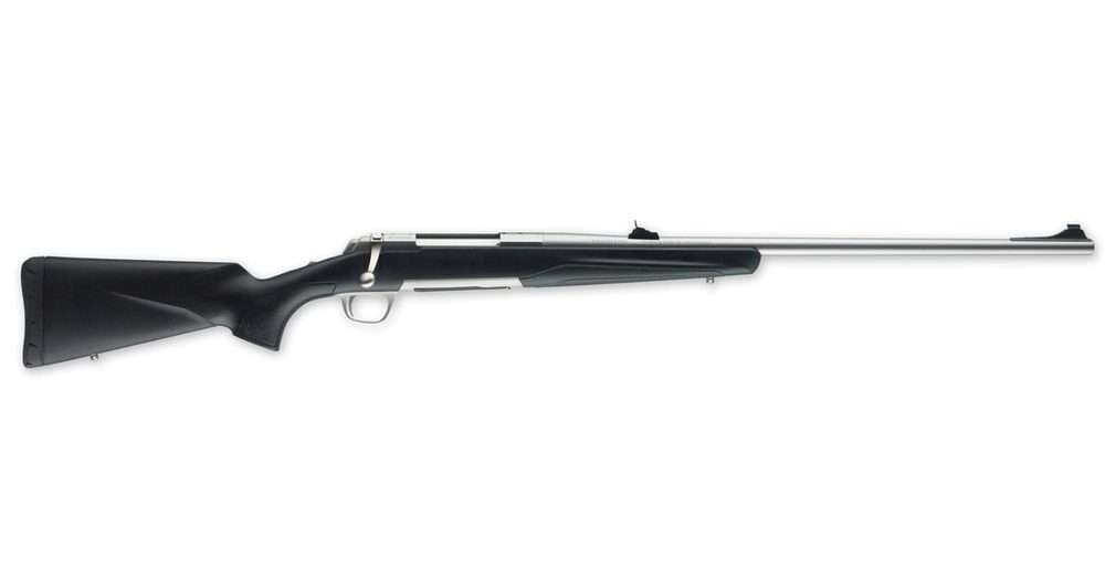 X-Bolt Stainless Stalker 375 HH Magnum Bolt-Action Rifle with Open Sights