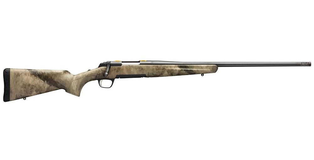 X-Bolt Western Hunter 28 Nosler Bolt-Action Rifle with A-TACS AU Camo Stock