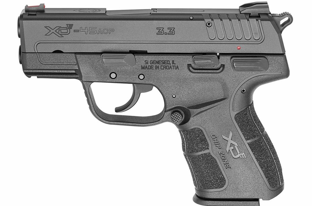 XD-E 45 ACP DA/SA Gear Up Package with 5 Magazines and Range Bag