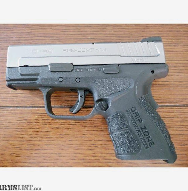 XD Mod.2 45ACP Sub-Compact Bi-tone Essentials Package with GripZone