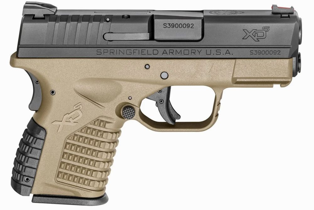 XDS 3.3 Single Stack 40 S&W Flat Dark Earth (FDE) Essentials Package