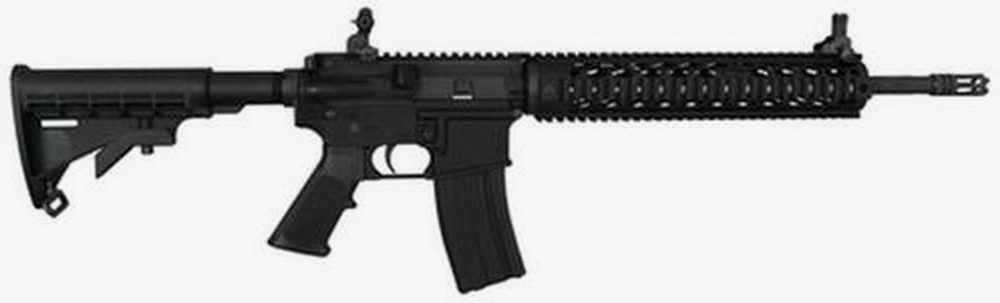 YHM Black Diamond Specter XL Carbine 5.56/223 16" Chrome-Lined Barrel, Flip Sights
