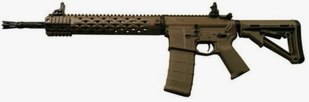 YHM Desert Enforcer 5.56/223 16" Cerakoted in Magpul Flat Dark Earth, 30 Round Mag