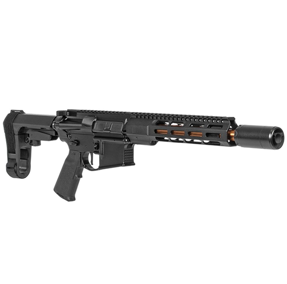 ZEV Core Elite AR-15 Pistol 223/5.56, 10.5" Bronze Barrel, Black, 30 rd Mag
